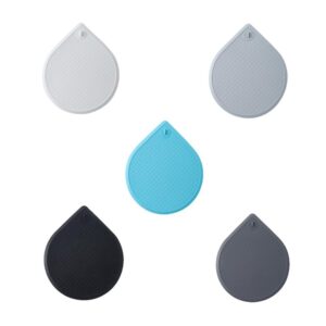 gifthub 5Pcs Multi-Color Universal Bathtub Stopper,Multipurpose Silicone Tub Drain Stopper,Easy to Use,Durable Bathtub Drain Cover Bath Plug for Bathroom Kitchen Sink