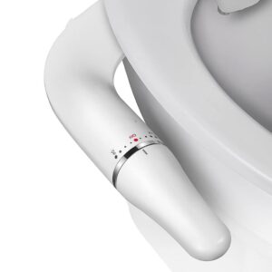 yghlh toilet bidet slim bidet toilet seat attachment with brass inlet adjustable water pressure bathroom hygienic shower, 1