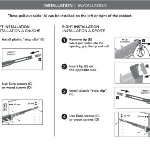 Designer Wardrobe Reversible Closet Valet Rod 11.75" or 13.75" Length with 8.5" Retractable Pullout Extension and Installation Hardware (Matte Brass, 11.75 Inch Long)