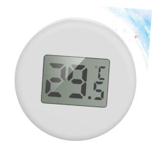 BESPORTBLE 1pc Digital Thermometer for Fish Tank Digital Fish Tank Thermometer Digital Pond Thermometer Submersible Thermometer Terrarium Temperature Monitor White Glass Aquarium