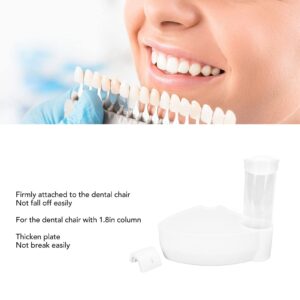 Dental Chair Cup Storage Holder, 3 in 1 Dental Chair Cup Storage Holder with Tissue Box Scaler Tray Parts for Thick Dental Chair