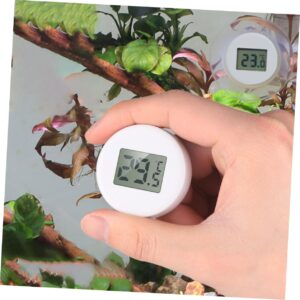 BESPORTBLE 1pc Digital Thermometer for Fish Tank Digital Fish Tank Thermometer Digital Pond Thermometer Submersible Thermometer Terrarium Temperature Monitor White Glass Aquarium