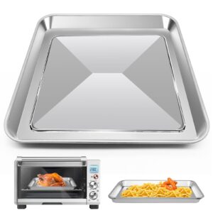 gwy 12" × 12" baking pan for breville smart oven bov800xl, smart oven plus bov810bss, smart oven pro bov845bss, smart oven air bov900bss, compatible with ninja sp100 sp101 sp1001c sp201 air fry oven