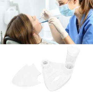 Dental Chair Cup Storage Holder, 3 in 1 Dental Chair Cup Storage Holder with Tissue Box Scaler Tray Parts for Thick Dental Chair