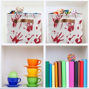 Halloween Rectangular Storage Basket Organizer Bin Shelf Baskets For Clothes Gifts For Home Office Dorm