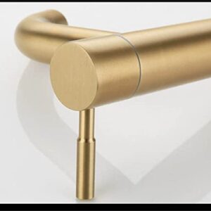 Brushed Gold Bathroom Basin Single Hole Cold Handle Shower Head Faucet Bath for Kitchen Sink Water Tap Toilet Hardware