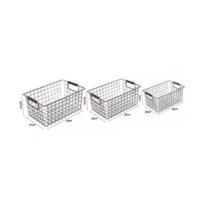 MAGICLULU Sundries Storage Organizer Debris Storage Basket Desktop Storage Basket Home Storage Container