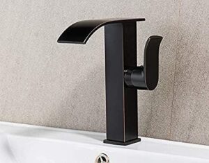 kitchen taps basin faucet bathroom waterfall faucet mixer single handle brass faucet hot and cold bath mixers square taps