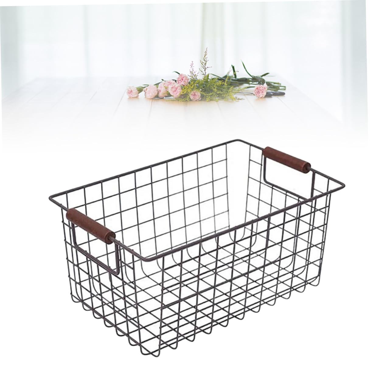 MAGICLULU Sundries Storage Organizer Debris Storage Basket Desktop Storage Basket Home Storage Container