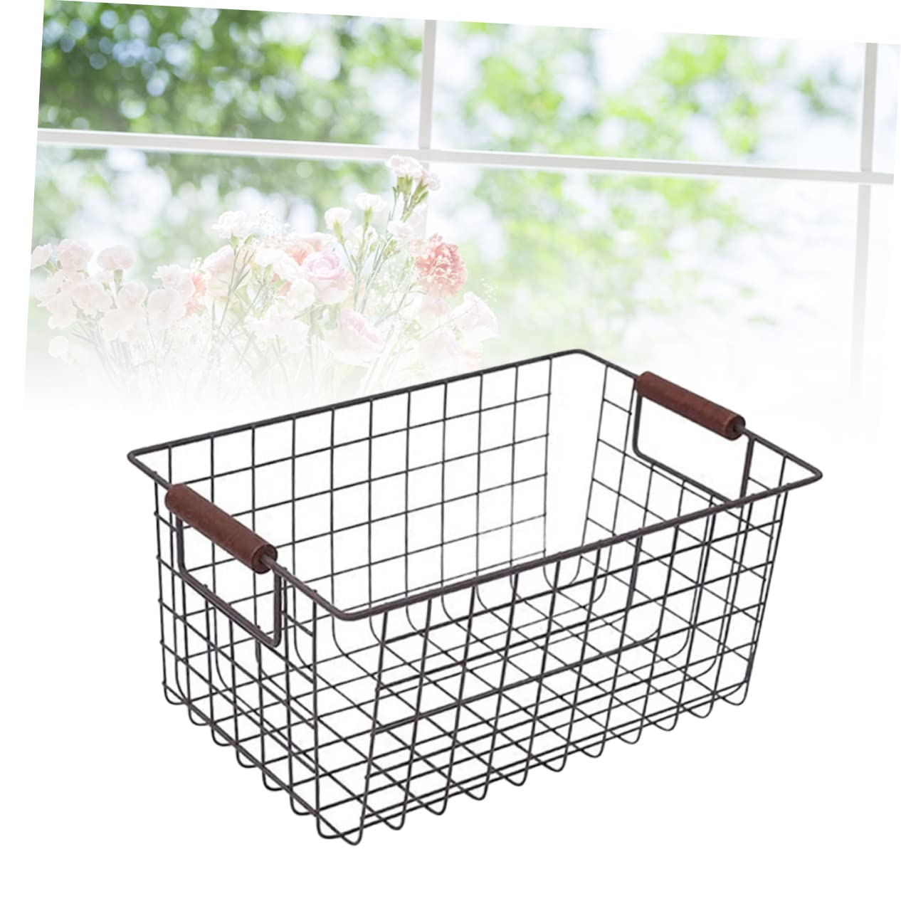 MAGICLULU Sundries Storage Organizer Debris Storage Basket Desktop Storage Basket Home Storage Container