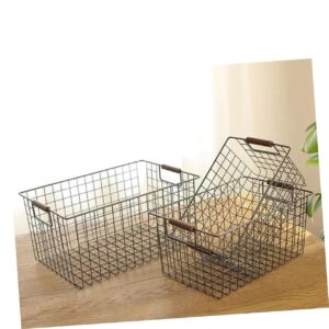 MAGICLULU Sundries Storage Organizer Debris Storage Basket Desktop Storage Basket Home Storage Container