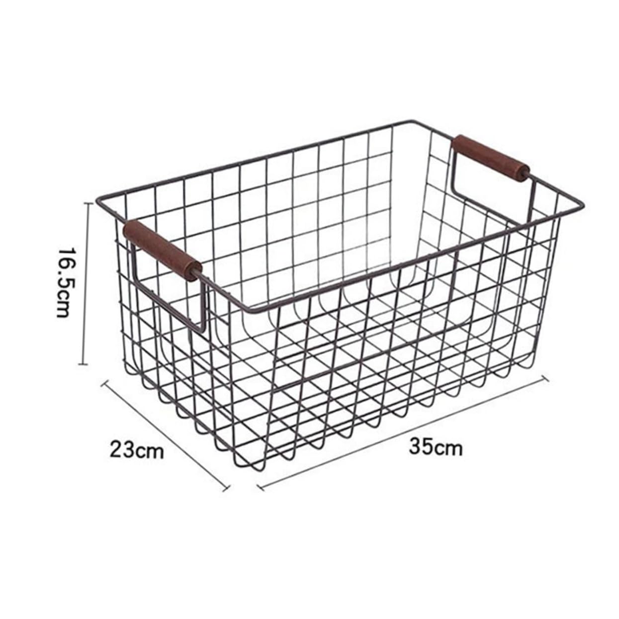 MAGICLULU Sundries Storage Organizer Debris Storage Basket Desktop Storage Basket Home Storage Container