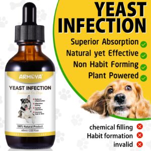 Natural Yeast Infection Treatment for Dogs - Helps to Support Itch Relief - Inflammation Relief & More - Dog Yeast Infection Treatment - Dog Ear Infection Treatment - Dog Allergy | 2 Oz