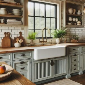 Highpoint Collection 31-inch Fireclay White Farmhouse Kitchen Sink HP-FC31, Large