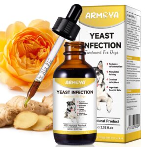 Natural Yeast Infection Treatment for Dogs - Helps to Support Itch Relief - Inflammation Relief & More - Dog Yeast Infection Treatment - Dog Ear Infection Treatment - Dog Allergy | 2 Oz