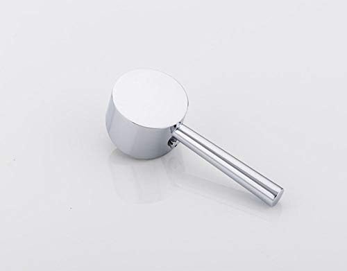 TECKI Kitchen Taps Bathroom Wall Mounted Basin Faucet Square Chrome Brass Mixer Sink Tap Single Handle Bathtub Faucets