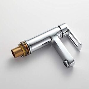 Kitchen Taps Brass Widespread Bathroom Basin Faucet Waterfall Bath Sink Mixer Tap Washbasin Faucet Hot and Cold Water Taps Tap