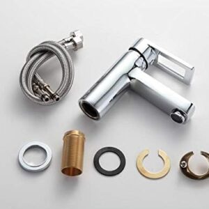 Kitchen Taps Brass Widespread Bathroom Basin Faucet Waterfall Bath Sink Mixer Tap Washbasin Faucet Hot and Cold Water Taps Tap