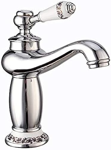 HOONWEAR Kitchen & Bath Fixtures Taps Faucet,Hot and Cold Mixer Faucet Kitchen Faucet Bathroom Single Hole Basin Faucet, B,A (Color : A), CF001