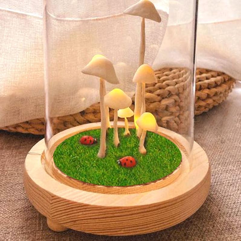 QuarenDen Fairy Garden Grass, 8Pcs, Model Grass Mat, 12×6Inch for Miniature Ornament Garden Grass Dollhouse DIY, Fairy Scenery Model Grass DIY