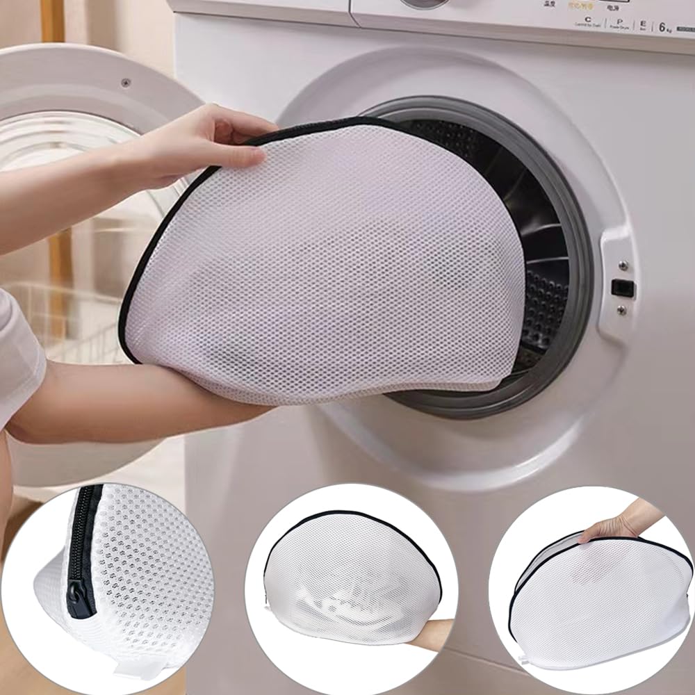 4 Set Shoe Dryer Wash Bags, Sneaker Dryer Bags Laundry Shoe Bags for Washer and Inside Dryer Door, Shoe Dryer Bag with Straps, Sneaker Laundry Net Bag for Shoes