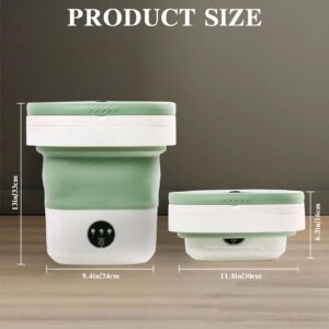 Mini Portable Washing Machine, High Capacity with 3 Modes Deep Cleaning, Foldable Washing Machine for Underwear or Small Items