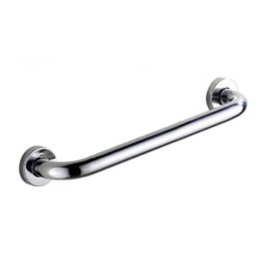 bathroom safety grab bar, shower aids,safety grab rails,bathroom support handle,pure 304 stainless steel bathtub armrest,bathtub,toilet, bathroom,kitchen,stairway handrail (color : silver, size : 30