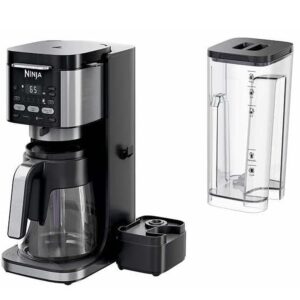 Ninja CFP105 DualBrew Hot & Iced Coffee Maker Black (Renewed) Bundle with 2 YR CPS Enhanced Protection Pack