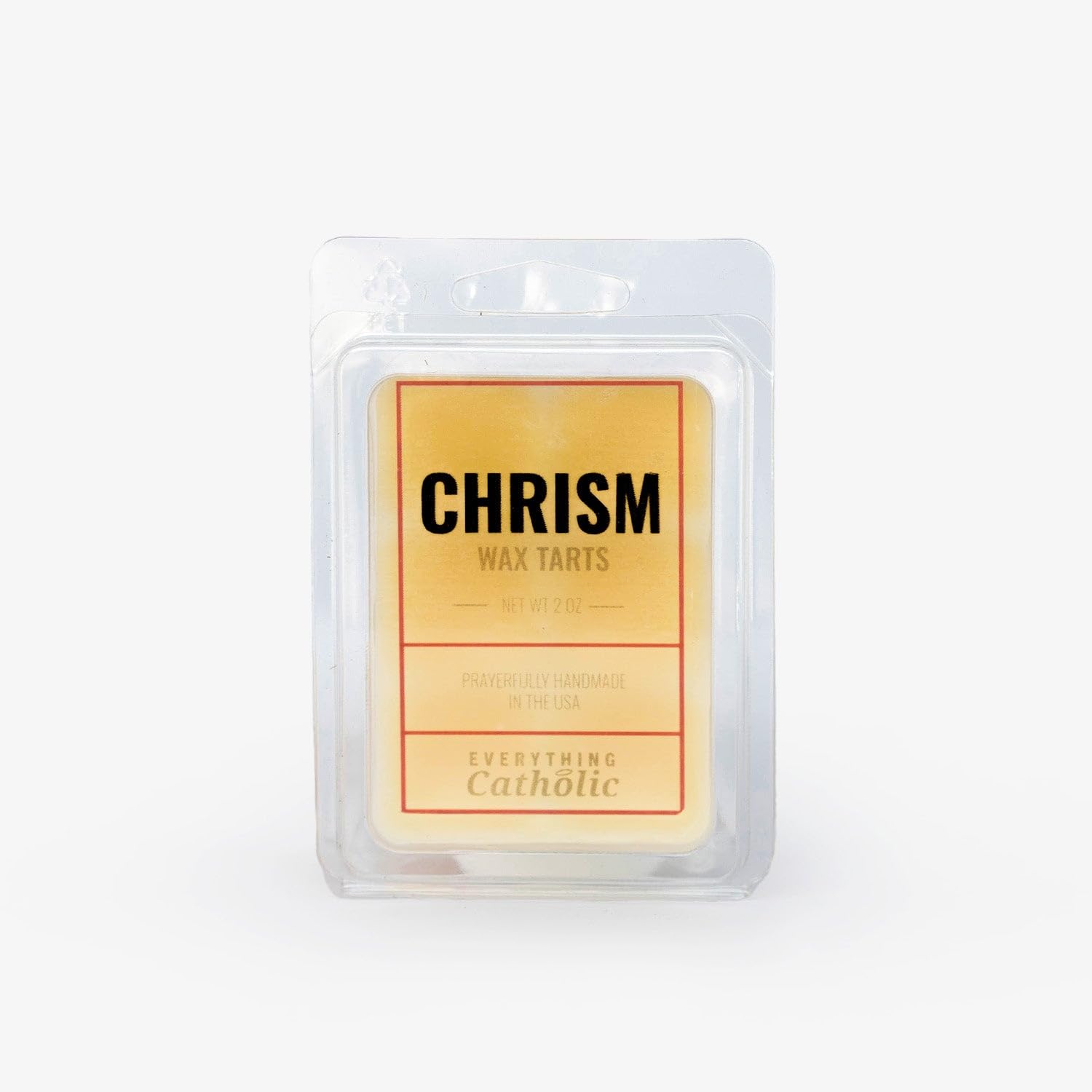 Catholic Chrism Wax Melts | Essential Oils | Pure Beeswax Wax Cubes | Hand Poured Wax Tarts | Made in the USA (Chrism)