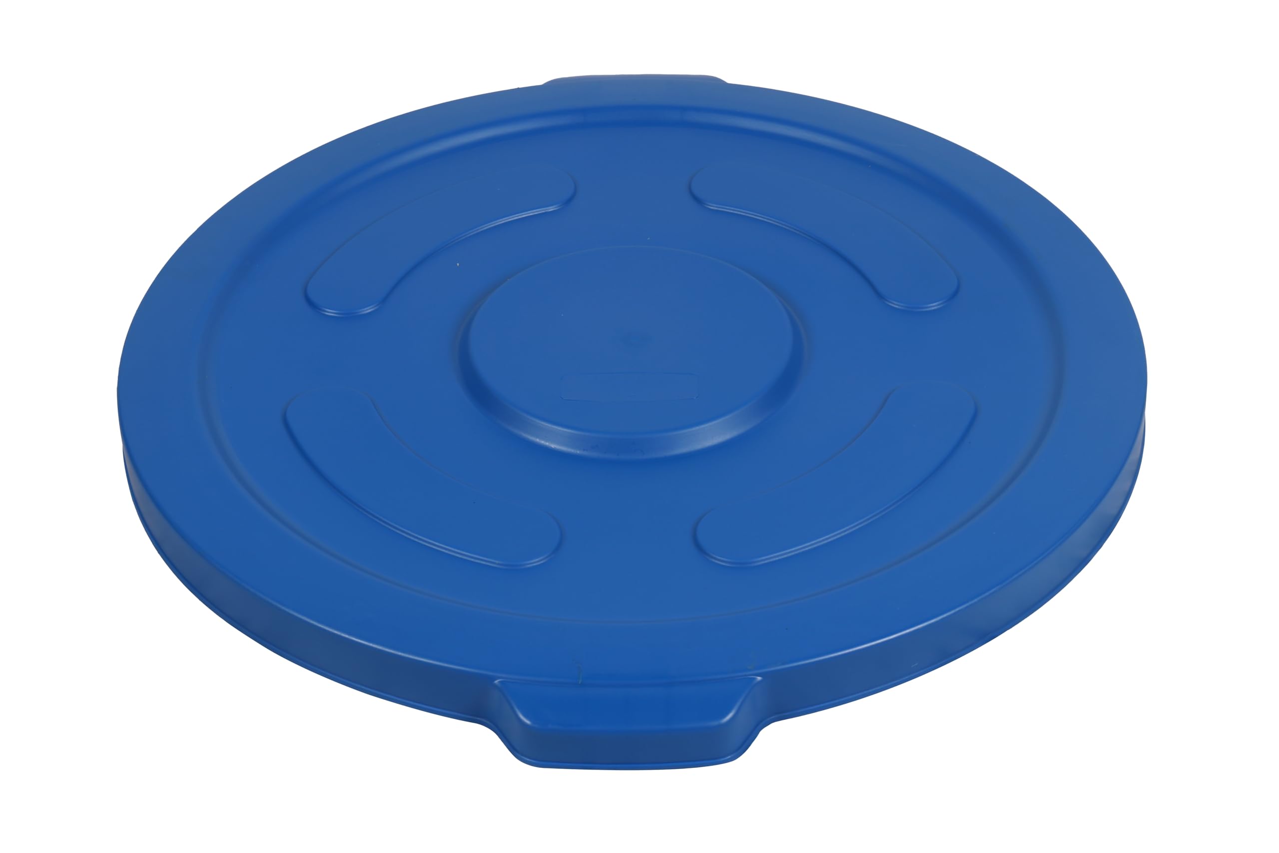 PLASTIC PRINCE Round Trash Can Lid Compatible with 55 Gallon Plastic Prince Container, Blue