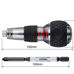 VESSEL 238HW-2 Ball Grip Impactor (With Hasselbit +2 x 100)