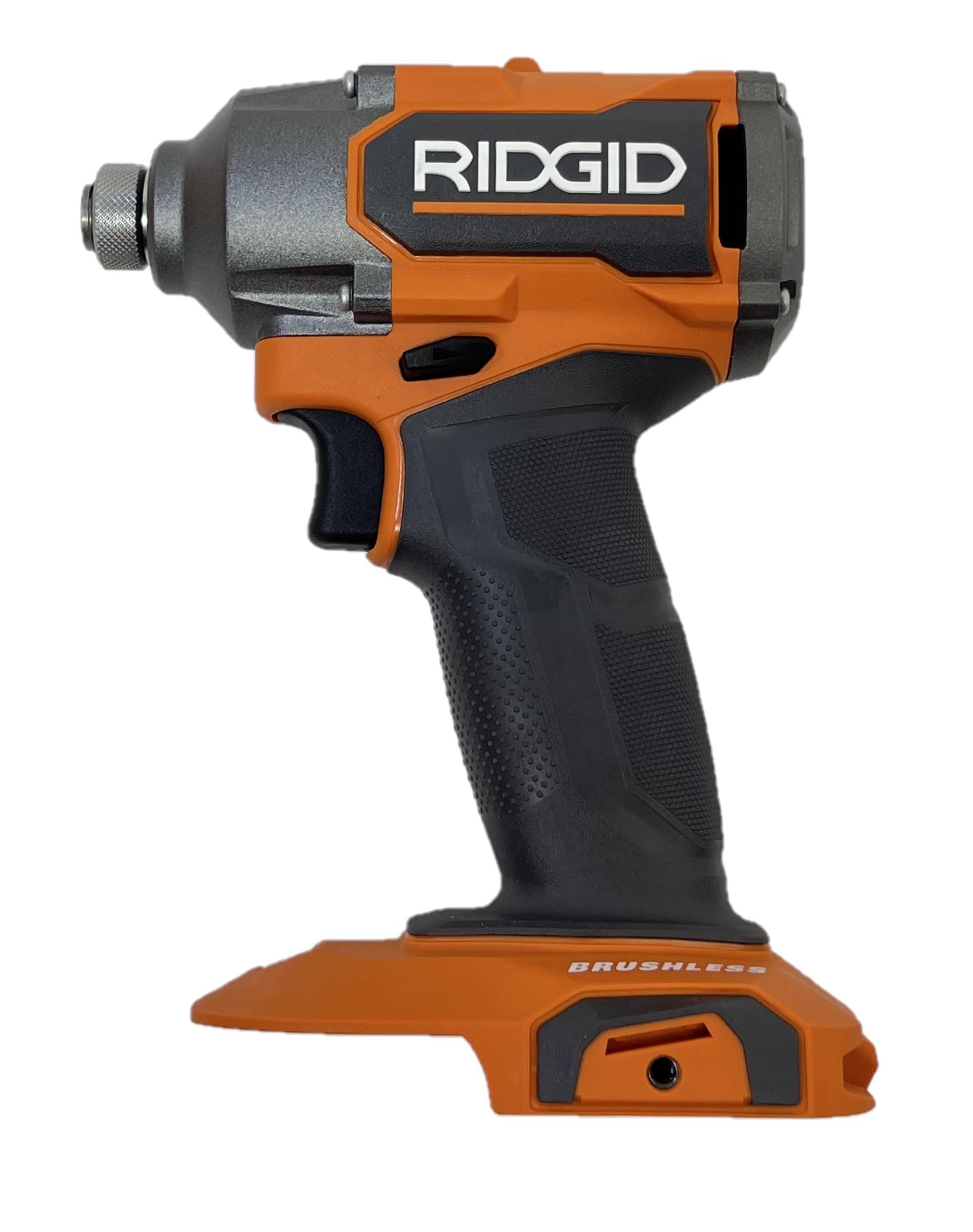 RIDGID 18V Brushless Cordless 1/4 in. Impact Driver R862301 (Tool Only, Bulk Packaged), Orange