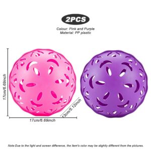 Weduspaty Laundry Balls for Washing Machine Bra Washing Ball 2PCS Bra Laundry Bags for Washing Machine Anti-Winding Bra Laundry Net Protect Underwear Bra for Home Travel, Bra Washing Ball