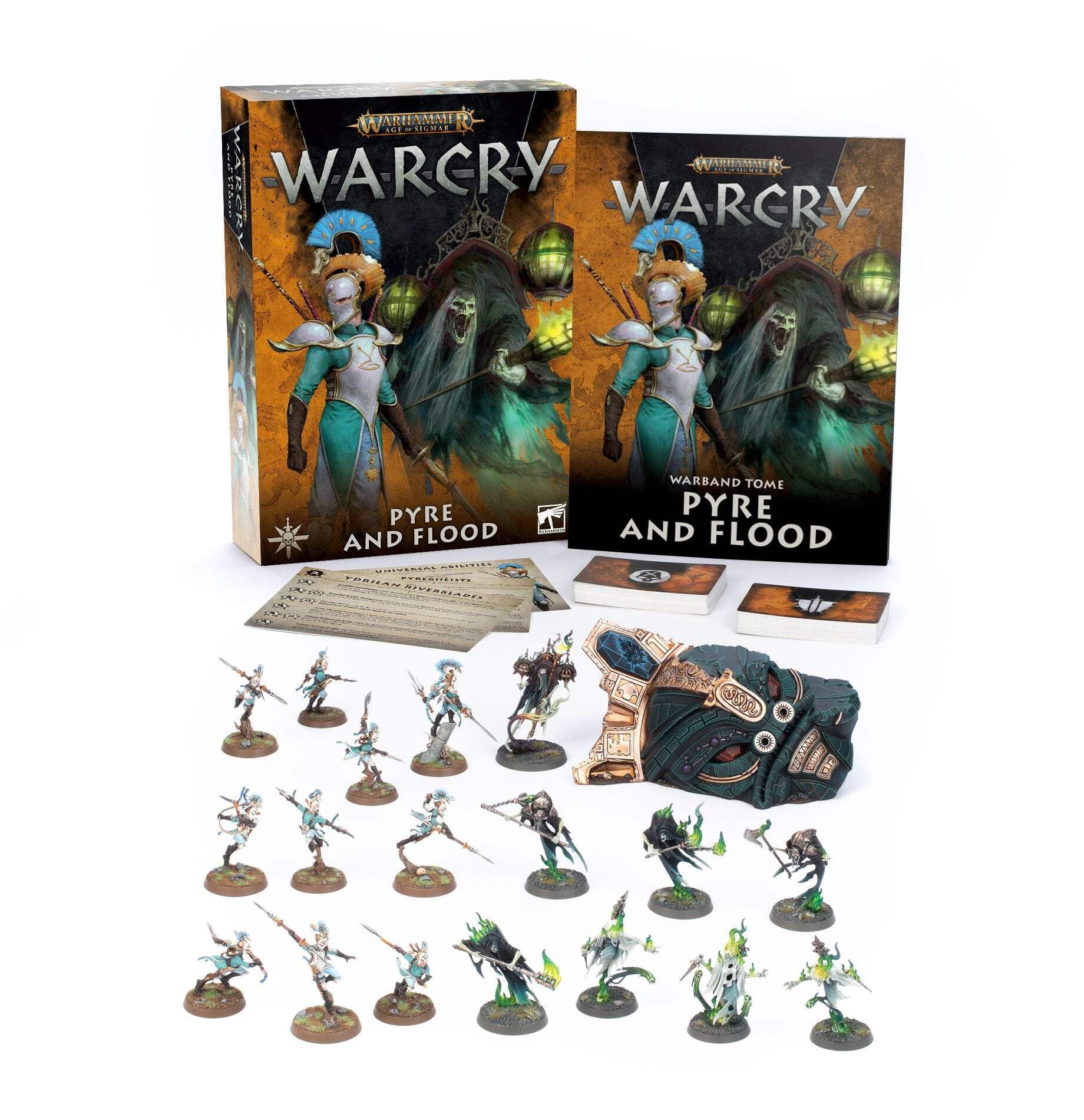 Warhammer Games Workshop Age of Sigmar - Warcry: Pyre and Flood (Expansion Set)