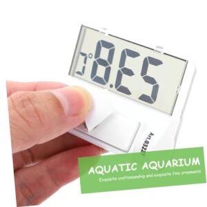 Happyyami 1pc Electronic Thermometer Fish Tank Thermometer Waterproof Thermometer Multi-Purpose Digital Thermometer Aquarium Temp Detector Fish Tank Accessory Fish Tank Temperature Meter