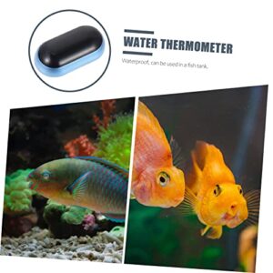 Happyyami Fish Thermometer Indoor Aquarium Thermometer Indoor Thermometer Screen Display Thermometer Digital Measure Tool Water Thermometer Fish Temperature Measure Aquarium Supply