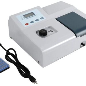 Generic Spectrophotometer, 350-1020nm Visible Spectrophotometer, 721 Digital Lab Spectrophotometer, Spectral Bandwidth 6nm Tungsten Lamp Equipment Photometer 110V