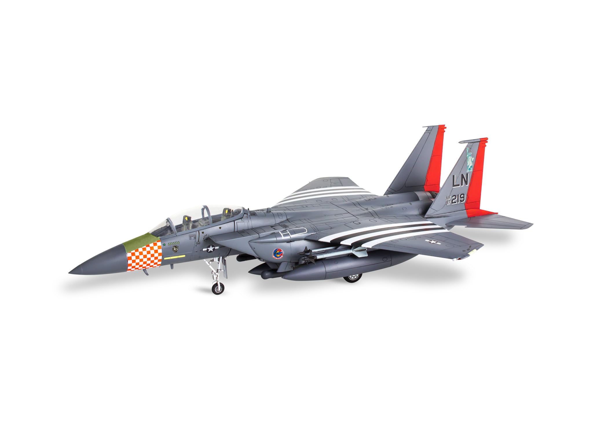 Revell Level 5 Model Kit Mcdonnell Douglas F-15E Strike Eagle Aircraft 1/72 Scale Model