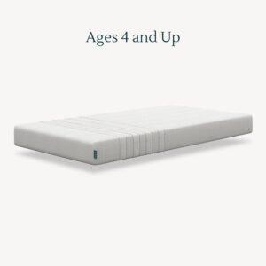 Leesa Twin Size Kids Mattress, Medium Firm Firmness, Soothing Foam and Responsive Memory Foam, 7.5", CertiPUR-US Certified, 100-Night Trial