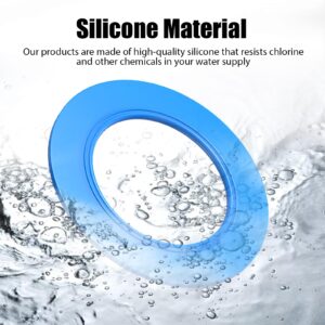 Flush Valve Seal for American Standard, 2 Pack Upgraded Silicone Material 7301111-0070A Toilet Replacement Parts for American Standard Champion 4 and Eljer Titan 4