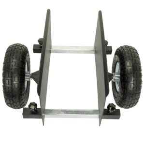 Extreme Max 5001.6409 Panel Moving Dolly with Pneumatic Wheels for Indoor & Outdoor Use