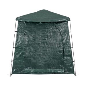 Outdoor Bike Storage Shed Detachable Tent, Garden Backyard Storage Buildings Shed with Storage Bag, Space Saving All Season Reusable Bike Tent, Green