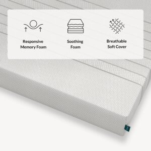 Leesa Queen Size Youth Foam Mattress, Medium Firm Firmness, Soothing Foam and Responsive Memory Foam, 10", CertiPUR-US Certified, 100-Night Trial