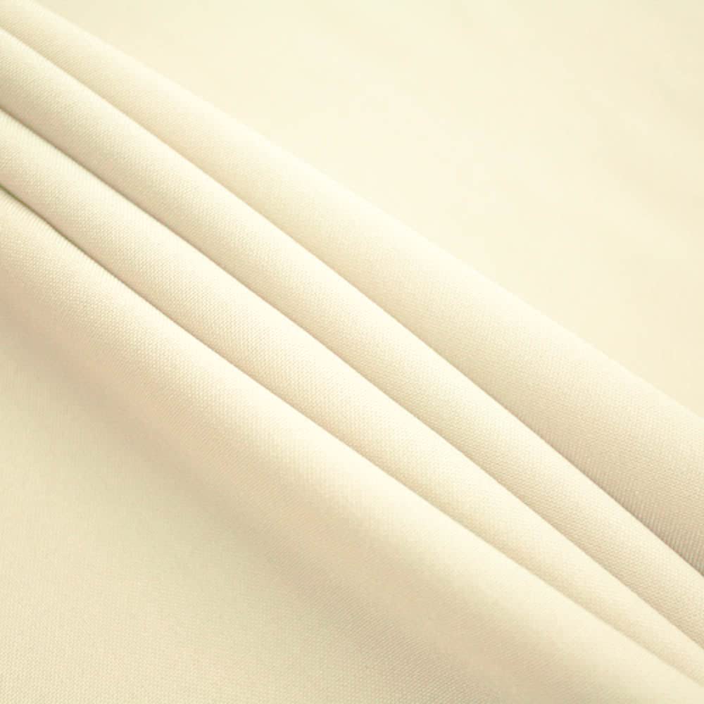 AK TRADING CO. 60" Wide IFR Polyester Poplin Solid Fabric - Ivory - 2 Yards