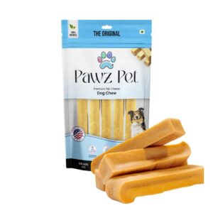 himalayan yak chews for dogs – 100% natural & healthy yak cheese chews - x large (5 pack) dog cheese sticks - gluten-free high-protein premium yak bones for dogs - perfect for long-lasting chewing