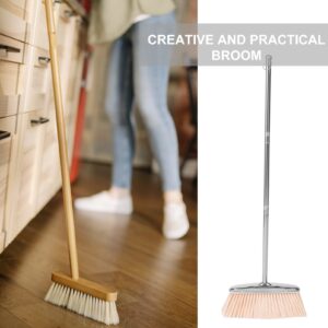 MAGICLULU Home Cleaning Supplies Household Supplies Home Cleaning Broom Kitchen Brooms for Sweeping Indoor Garbage Wiper Stable Broom Long Ladle Broom Cleaning Brooms Garbage Sweeping Tool