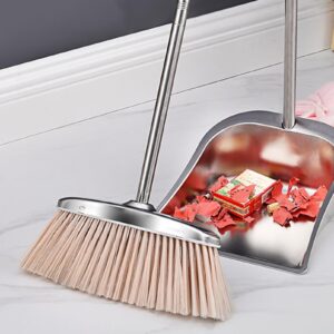 MAGICLULU Home Cleaning Supplies Household Supplies Home Cleaning Broom Kitchen Brooms for Sweeping Indoor Garbage Wiper Stable Broom Long Ladle Broom Cleaning Brooms Garbage Sweeping Tool