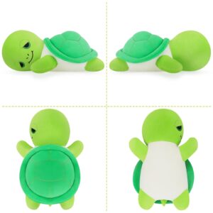 Achwishap Turtle Stuffed Animal,Cute Plushies Turtle Pillow,Cute Stuffed Animal Plush Toys Turtle Plush,Soft Tortoise Body Pillow Gifts for Kids Adults Birthday(Tortoise,14”)