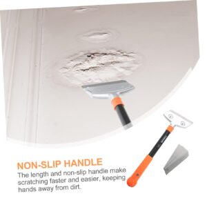 Ciieeo 1 Set Cleaning Blade Oil Paint Remover Floor Cleaning Scraper Cement Remover Shovel Tile Cleaning Scraper Cleaning Tools Glass Cement Cleaning Shovel Furnishing Cleaning Shovel