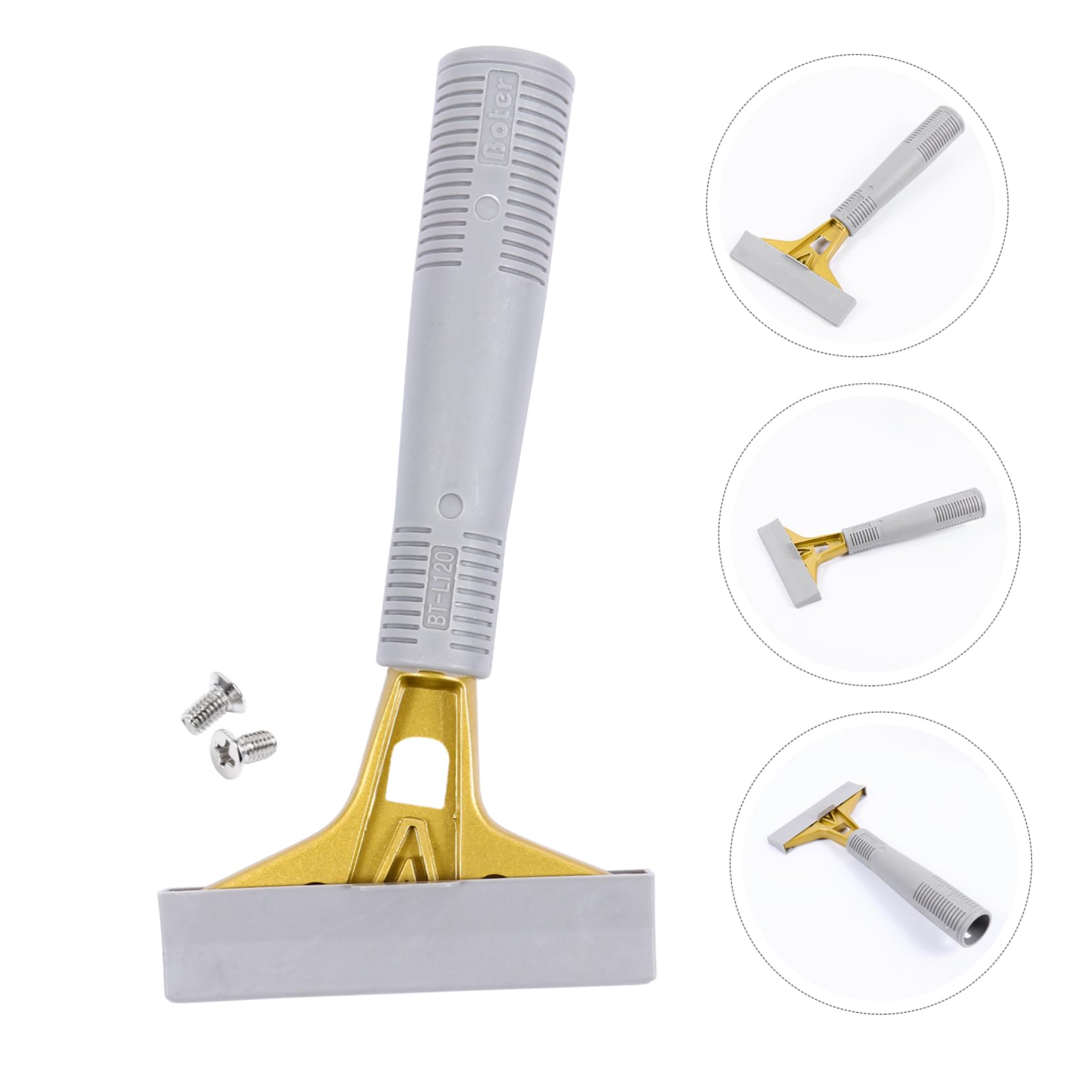 Amosfun Scraper Painting Stripping Tools Tile Glue Cleaner Floor Glue Cleaner Wallpaper Remover Tool